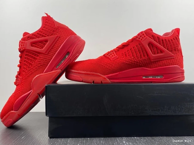 Flyknit Red Retro 4 Jordan 2856 832 WellDesigned AQ3559-  0526